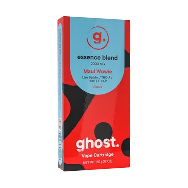 Ghost Essence Blend Cartridge | 2g, Strains:: Maui Wowie