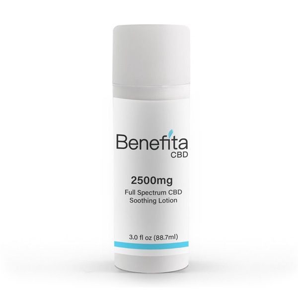 Benefita Everyday CBD Lotion | 2500mg, Scent: Uncented