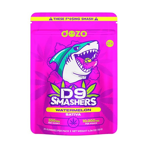 Dozo D9 Smashers Gummies | 10,000mg