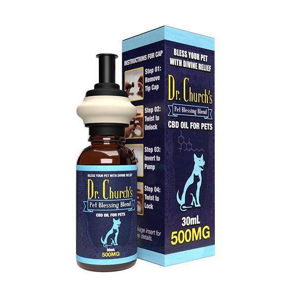 Dr. Church&#39;s Pet Blessing Blend Tincture | 500mg