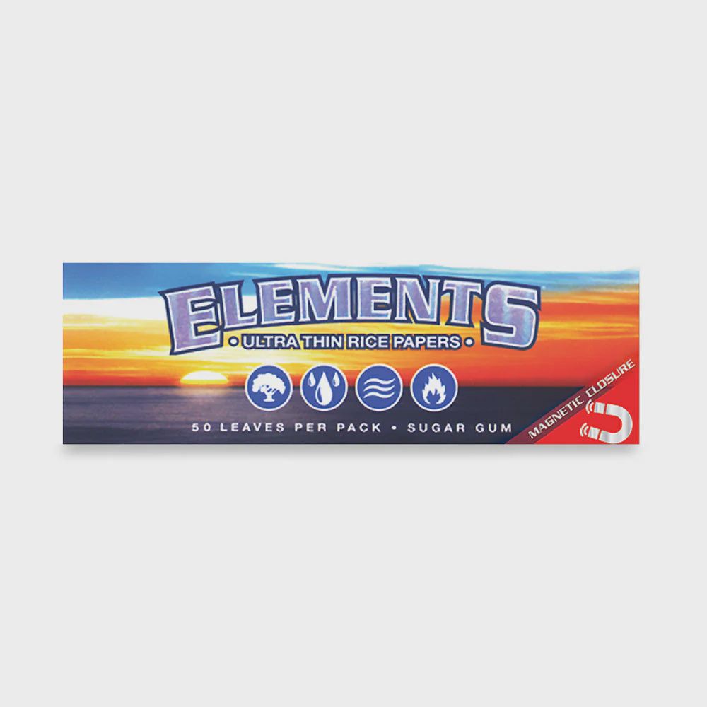 Elements Ultra Thin Rice Papers, Style:: 1 &amp; 1/4