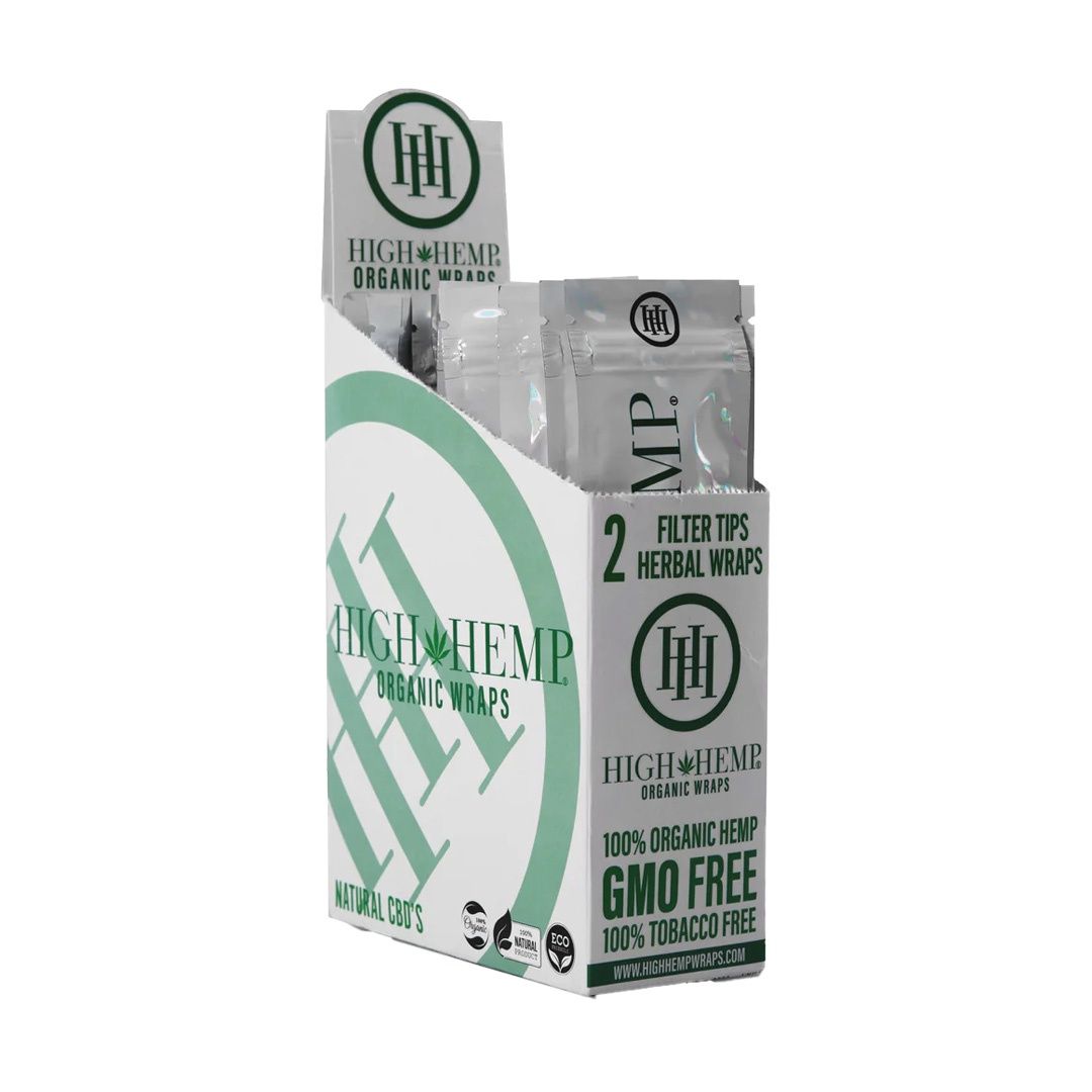 High Hemp Organic Hemp Wraps | 2pk, Flavors:: Organic Hemp