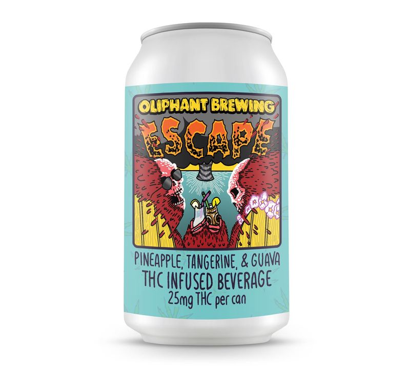 Oliphant Brewing 25mg THC Beverage | 12oz