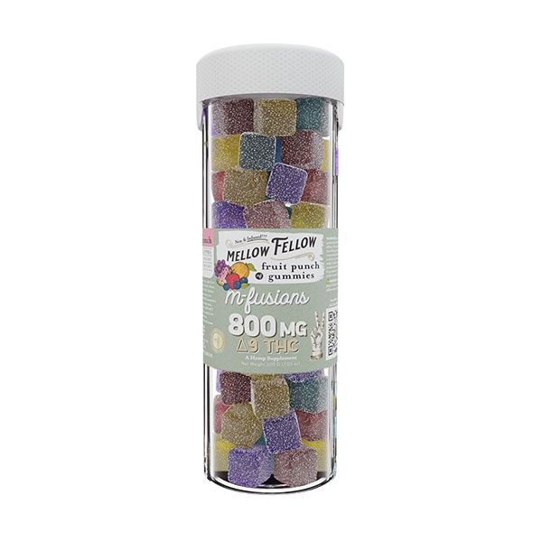 Mellow Fellow M-Fusions Delta 9 Gummies, Flavor:: Fruit Punch (40ct)