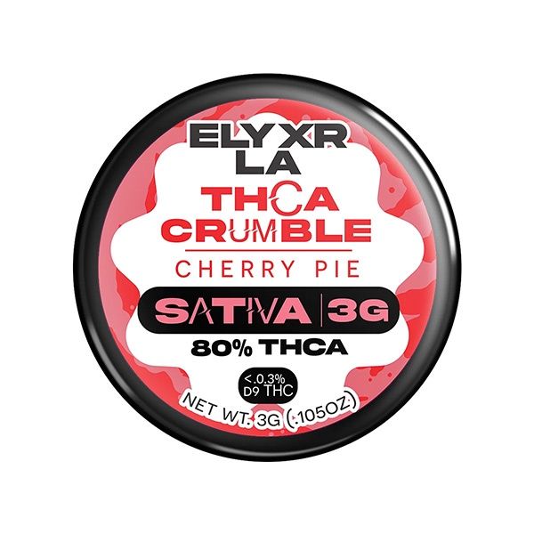 Elyxr Crumble | 3g, Strains:: Cherry Crumble