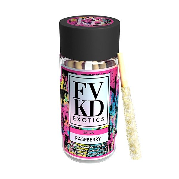 FVKD Liquid Diamonds Pre Rolls | 7.5g