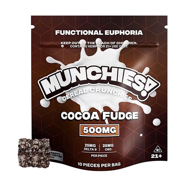 Delta Munchies Cereal Crunchies | 500mg, Flavor:: Cocoa Fudge