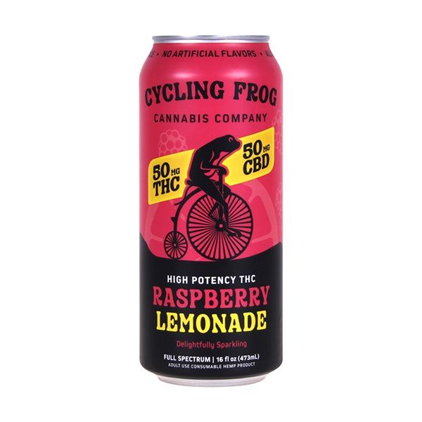 Cycling Frog 50mg THC Sparkling Lemonade | 16oz