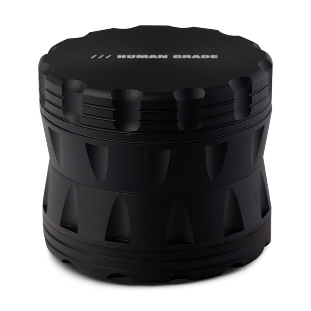 Human Grade Grinder Model 2A | 4 Piece, Color:: Black