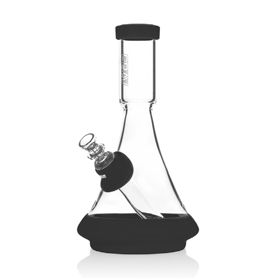Grav Deco beaker Bong, Colors:: Black