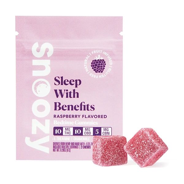 Snoozy Sleep With Benefits CBD+THC | 2ct, Type:: Sleep With Benefits