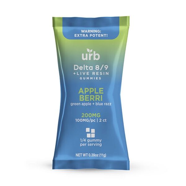 Urb Delta 8+ Delta 9 Gummies | 2ct