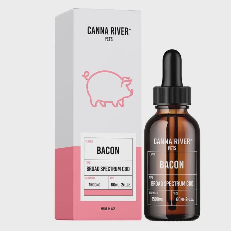 Canna River Pet Tincture, Flavor:: Bacon