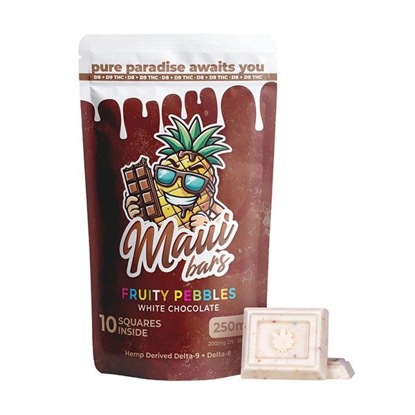 Maui Labs D9 + D8 Chocolate Bars | 10pcs | 250mg