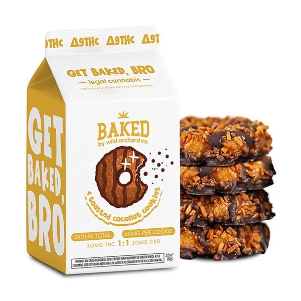 Wild Orchard Delta-9 Baked Coconut Cookies