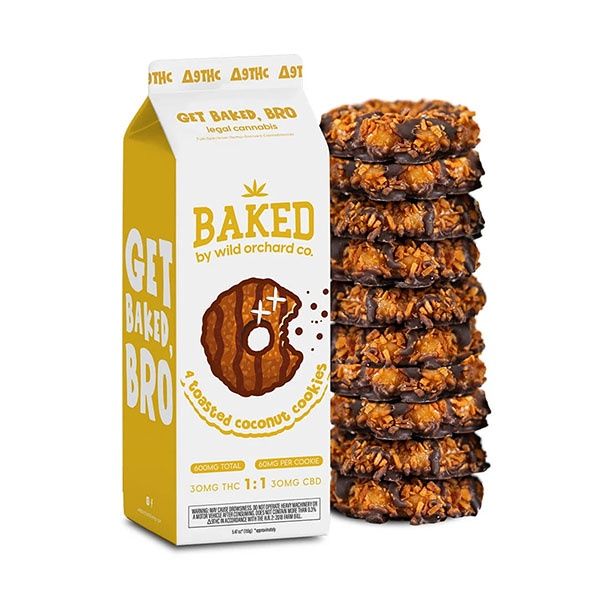 Wild Orchard Delta-9 Baked Coconut Cookies
