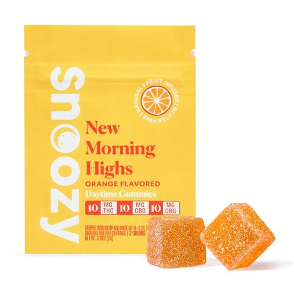 Snoozy New Morning Highs THC+CBD | 2ct