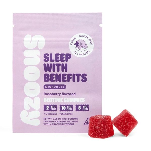 Snoozy Bedtime Gummies Microdose THC+CBD | 2cr