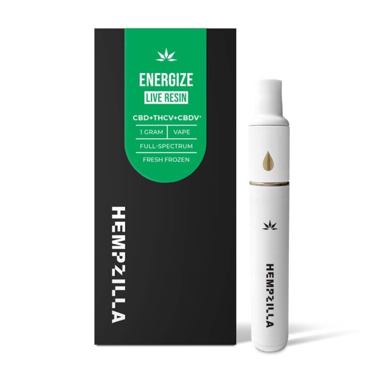 Hempzilla Live Resin CBD Energize Disposable | 1g