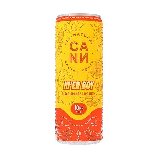 Cann Hi&#39;er Boy THC Infused Sletzer | 10mg THC, Flavor:: Orange Cardamom