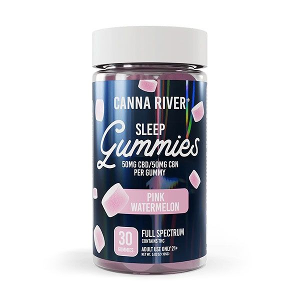 Canna River Full Spectrum (THC) Sleep Gummies | 30ct