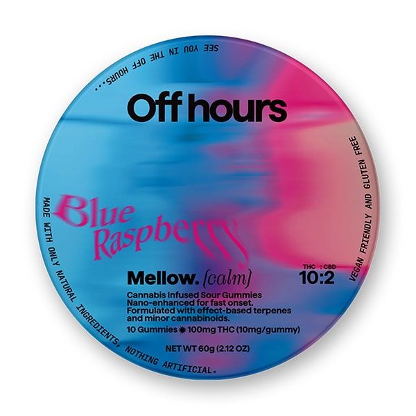 Off Hours Mellow (Calm) Gummies 10:2 | 120mg