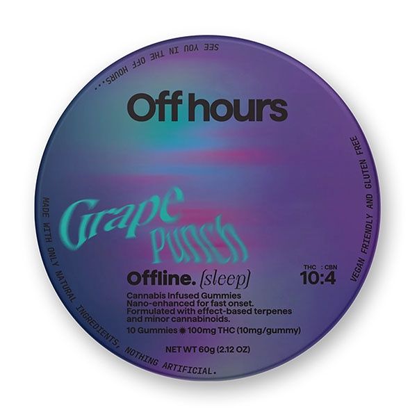 Off Hours Offline (Sleep) Gummies 10:10:4 | 240mg