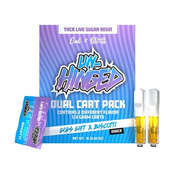 Cali x Maui Labs Unhinged Dual Cartridge | .5g Each | 2pk