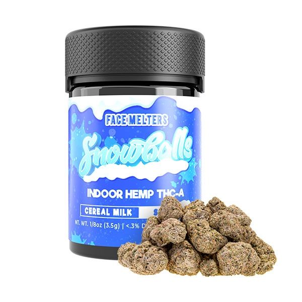 Maui Labs Face Melters Snowballs THCA Flower | 3.5g, Strains:: Cereal Milk