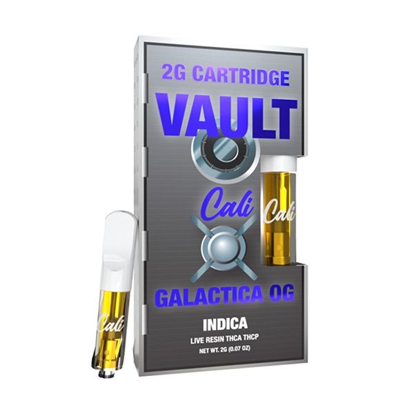 Cali Vault THCA+THCP Cartridge| 2g, Strains:: Galactic OG