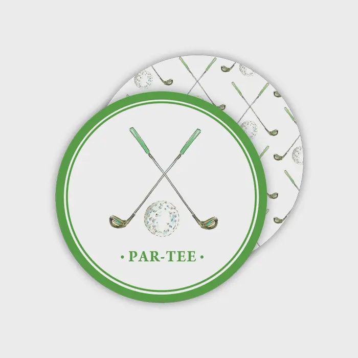 RB Golf Club Par Tee Coaster