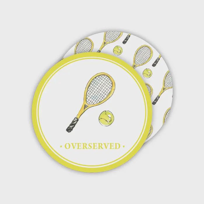 RB Over Served Tennis Coaster