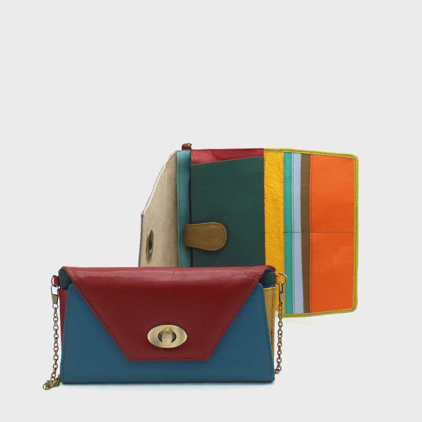SECRET PRINT CLUTCH WALLET
