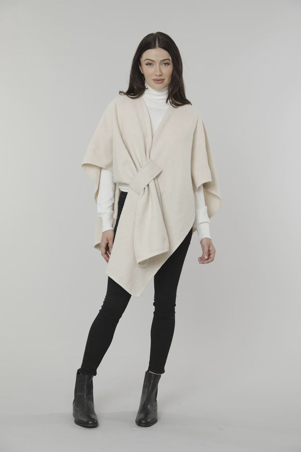 DC Knit Wrap Beige