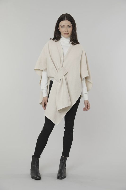 DC Knit Wrap Beige