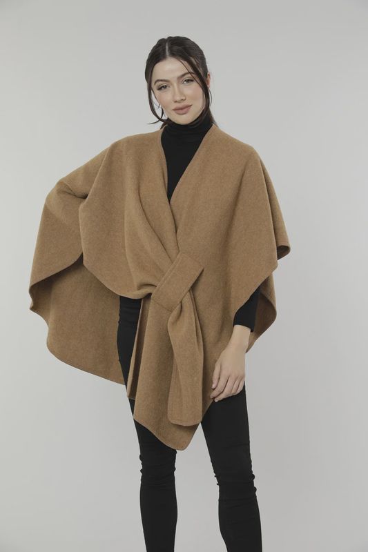 DC KNIT WRAP RUST