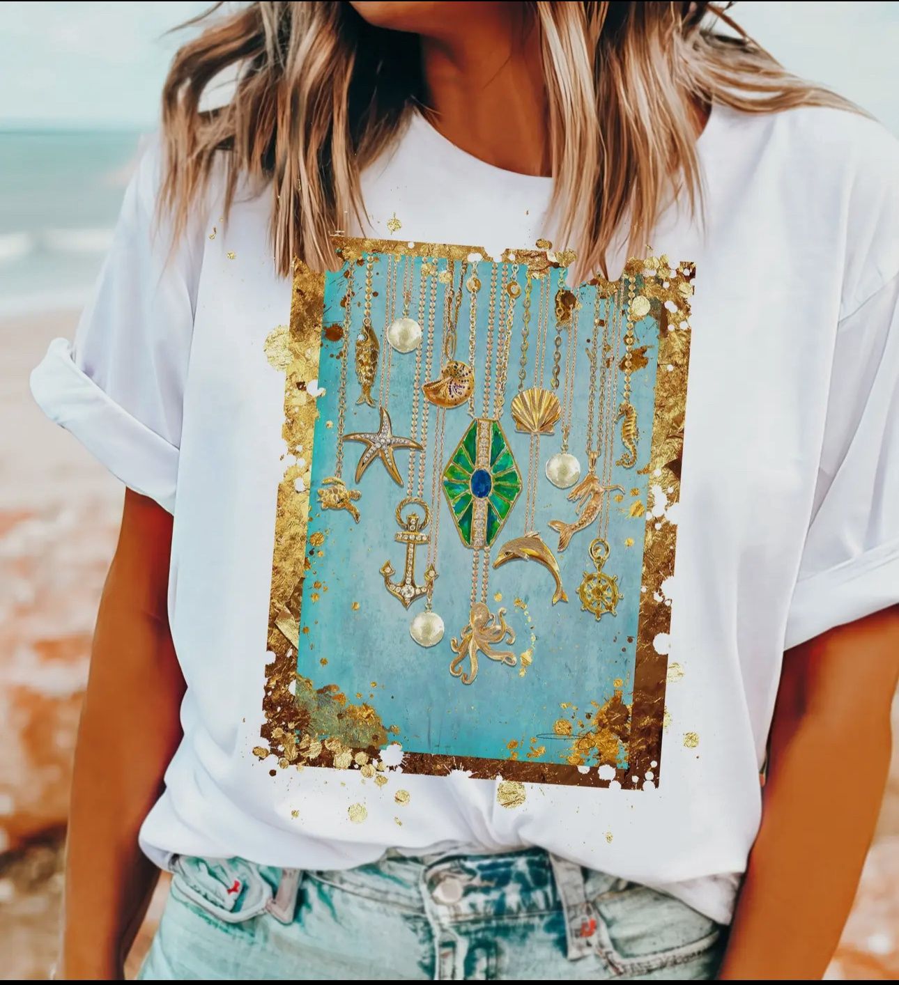 JODI UNDER THE SEA TEE