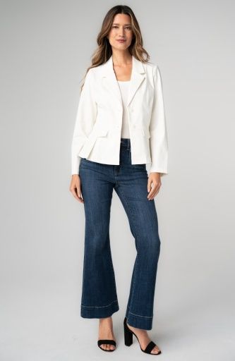 Liverpool Peplum Blazer, Size: XS