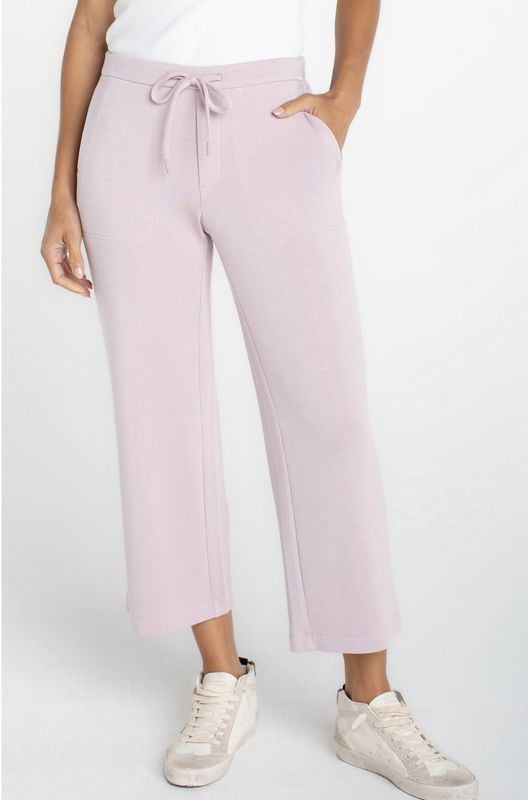 LILLAC SHADOW KNIT WIDE LEG PANT