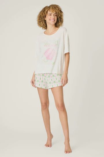 PJS Playful Prints Bon Voyage Graphic Tee Regular price