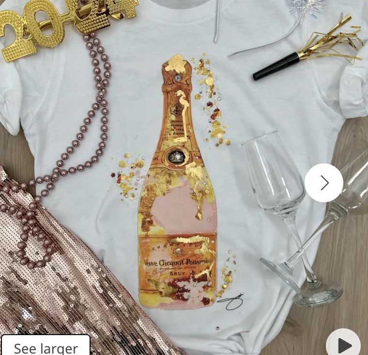 POP THE BUBBLY UNISEX T