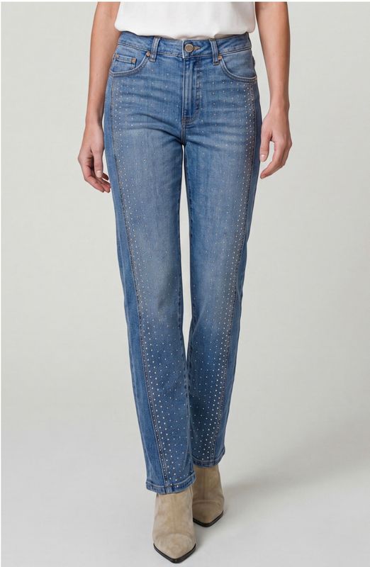 Bling Denim Sunflower