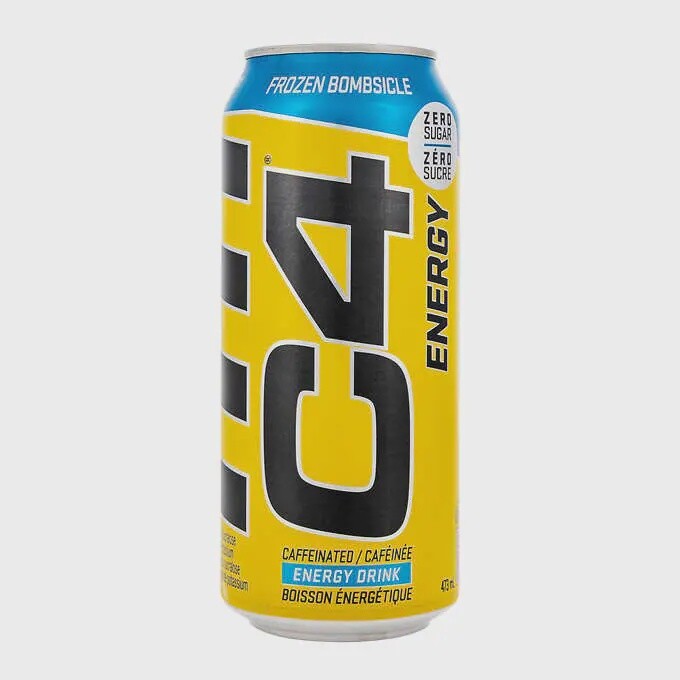 C4 ENERGY DRINK, flavour: Strawberry watermelon Ice, Size: 473 ML