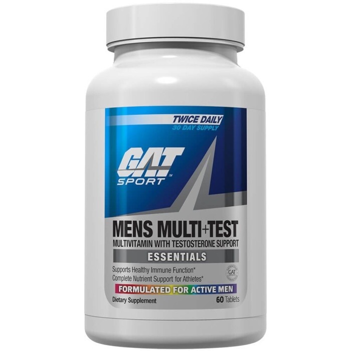 Gat Multivitamin + Test, type: mens, Size: 60 tablets
