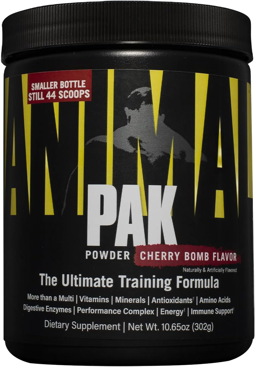 Animal Pak Powder, type: Powder, flavour: Cherry bomb, Size: 44 Servings