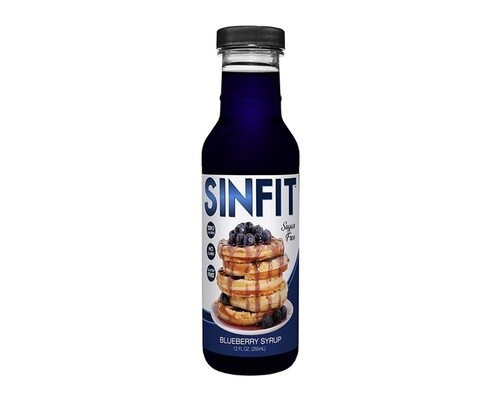 SinFit Syrup, flavour: Blueberry