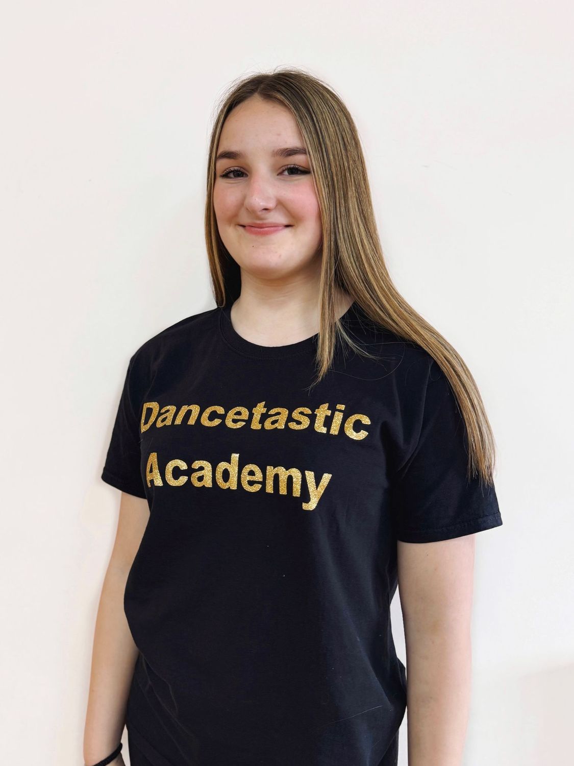 DTA T-Shirt gold glitter Adults