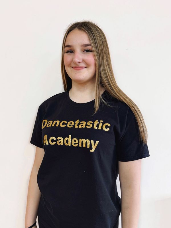 DTA T-Shirt gold glitter Kids