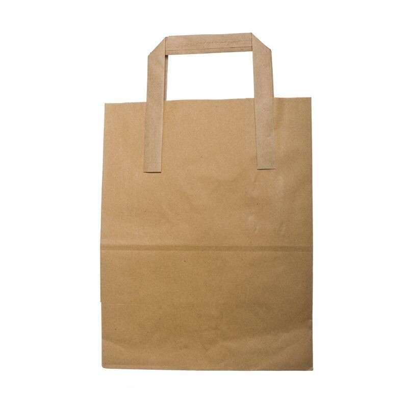 Medium Kraft Bags External Handles (8.5x13x10