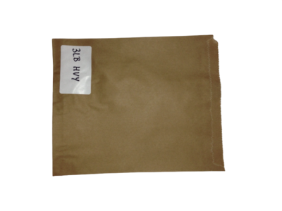 3lb Brown Kraft Bags (8.5x11") (376)